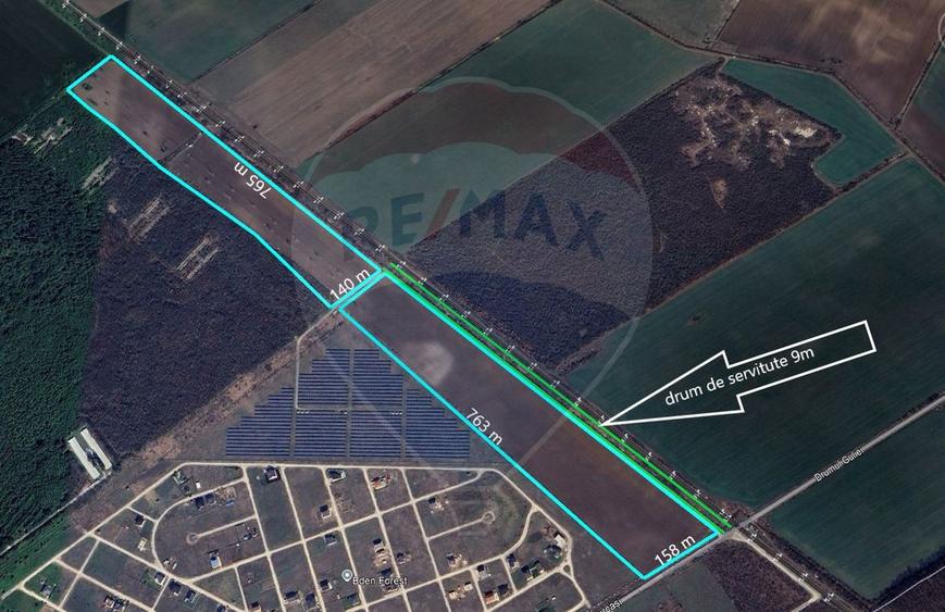 Teren Construcții intravilan de 193500 mp, în Tărtășești
