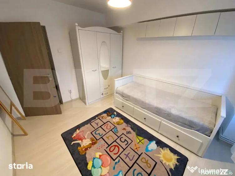 Apartament 3 camere, bloc PP, 62 mp, renovat, mobilat, zona - 8