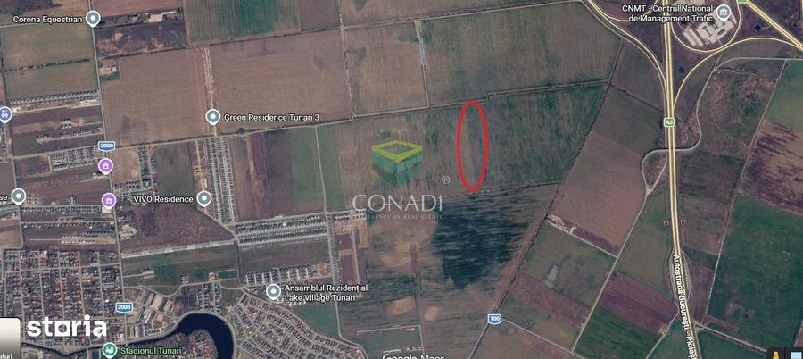 Teren de 10000 mp, în Tunari