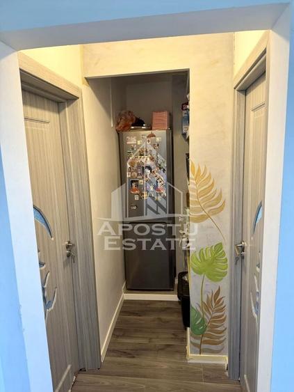 Apartament cu 3 camere semidecomandat, mobilat în Șagului