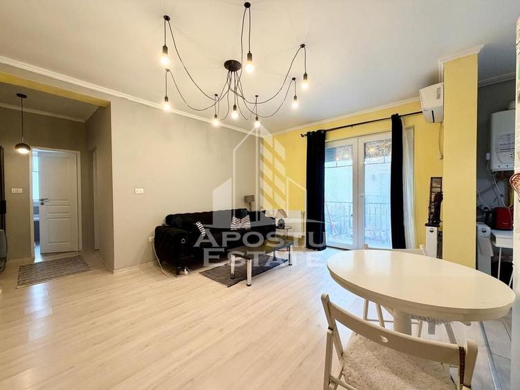 Apartament cu 2 camere decomandat, mobilat în Giroc — fotografia 1