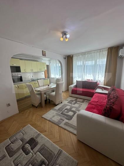 Apartament cu 3 camere semidecomandat, mobilat în Mănăștur