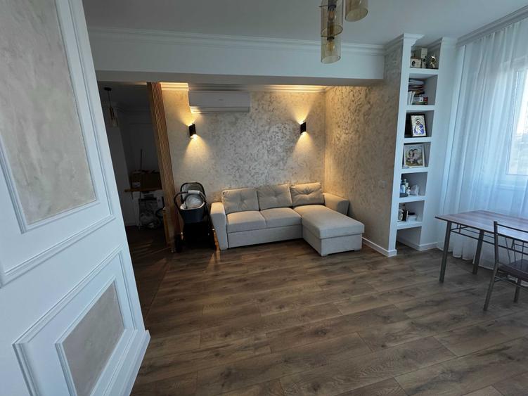 Apartament cu 3 camere semidecomandat în Lunca Cetățuii