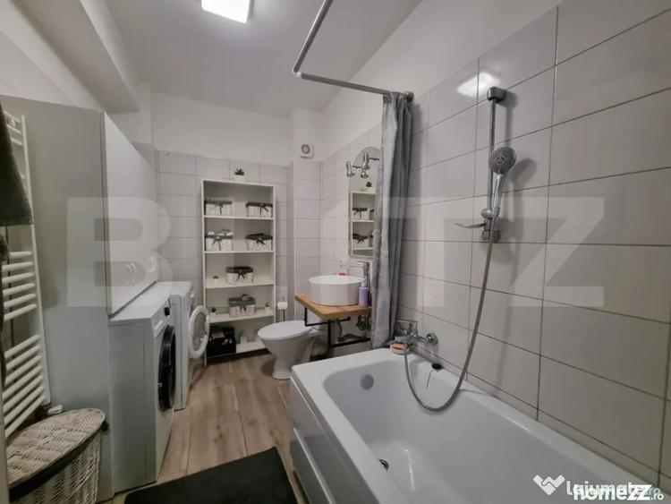 Apartament cu 2 camere semidecomandat în Baciu