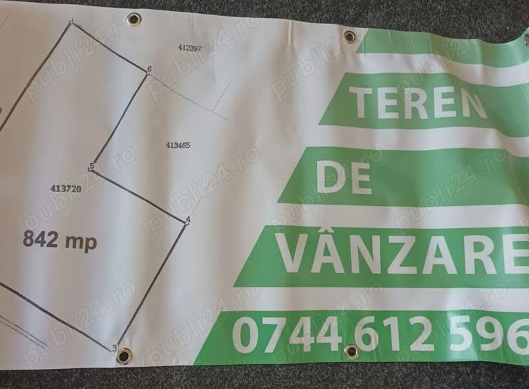 Teren de 842 mp, în Central