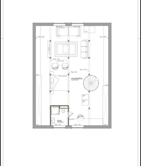 Casă cu 10 camere decomandat cu Teren 9500 Mp în Central