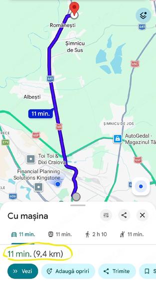 Teren de 500 mp, în Șimnicu de Sus