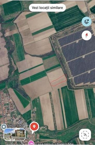 Teren de 11500 mp, în Rontău