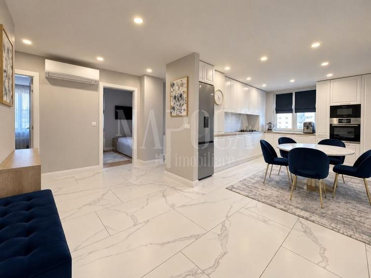 Apartament cu 4 camere semidecomandat, mobilat în Mănăștur