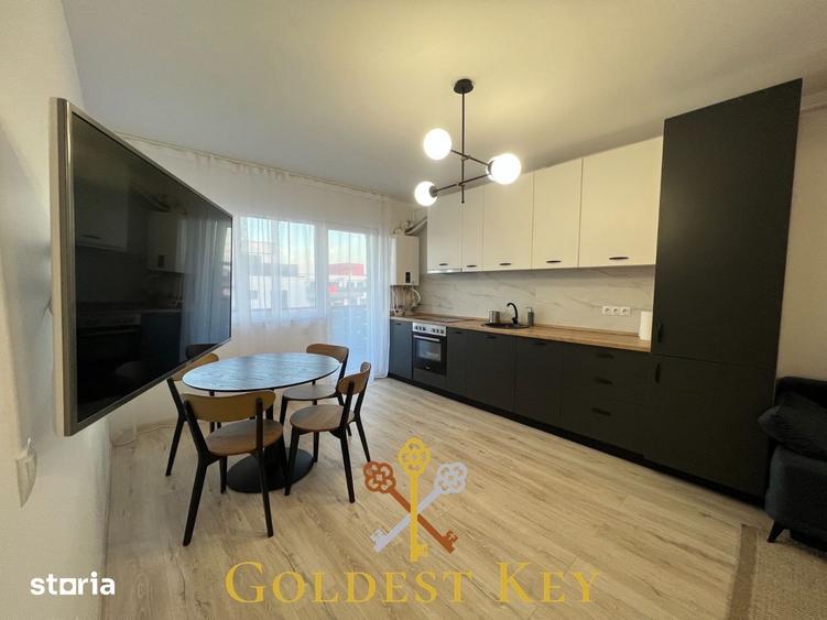 Apartament cu 3 camere, mobilat în Baciu