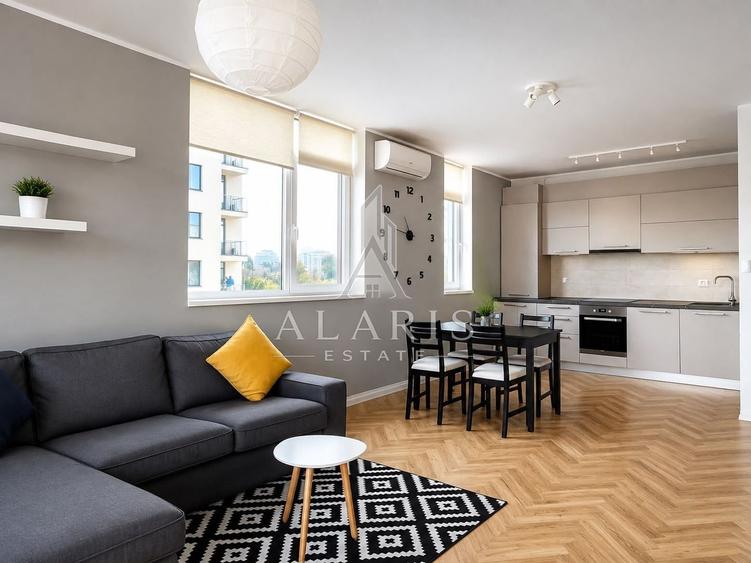 Apartament cu 2 camere semidecomandat, mobilat în Circumvalațiunii