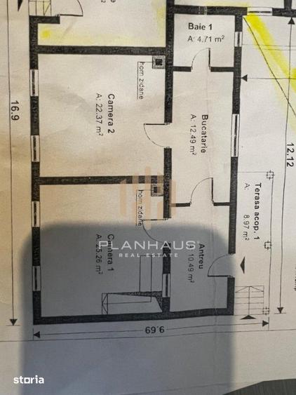 Casă cu 3 camere cu Teren 216 Mp în Săsar
