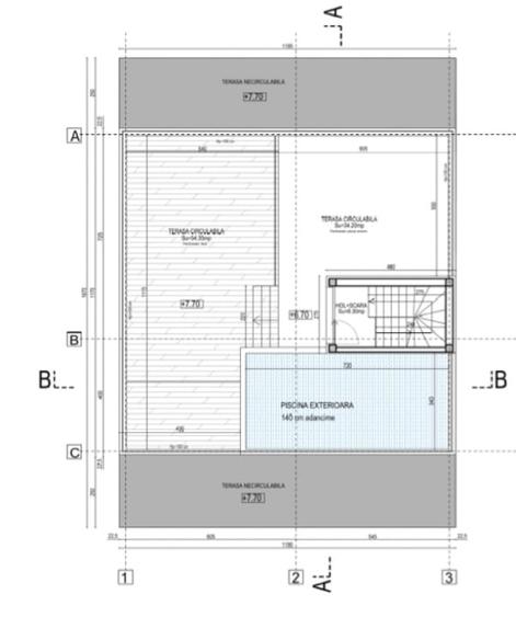 Duplex cu 5 camere cu Canalizare în Central