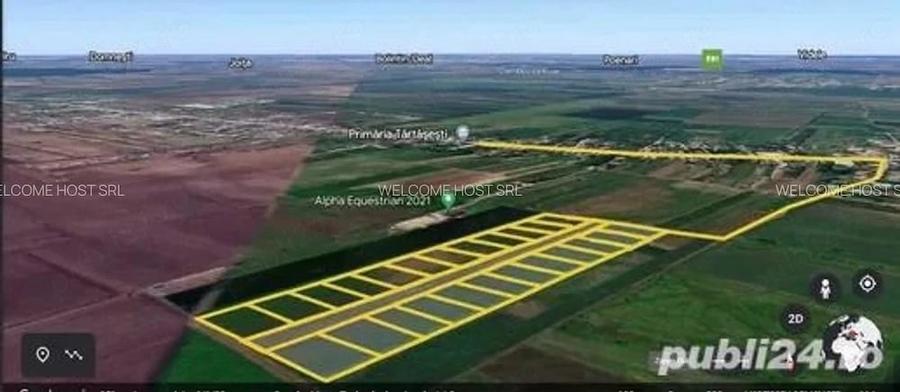 Casă cu Teren 9054 Mp în Tărtășești