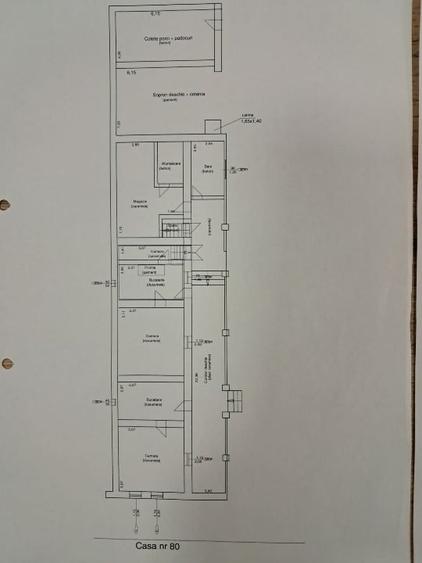 Casă cu 4 camere cu Canalizare în Tomnatic