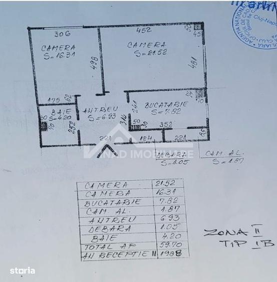 Apartament cu 2 camere în Gheorgheni — fotografia 3