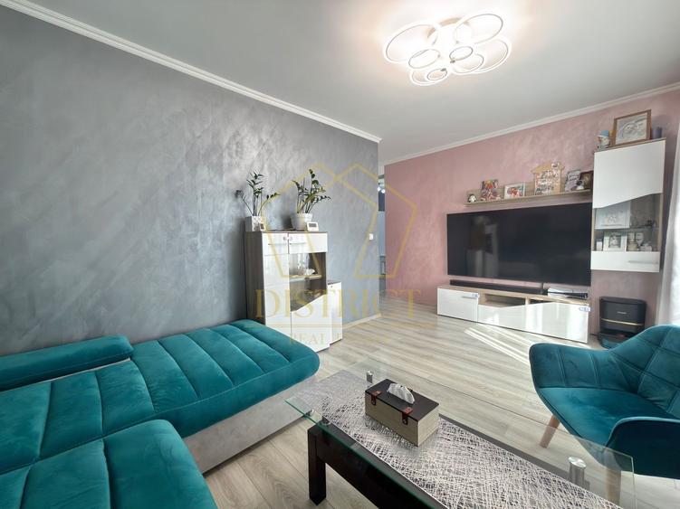Apartament cu 3 camere decomandat, complet mobilat si utilat la parter in Giroc. - 1