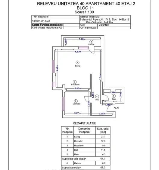 Pipera Apartament 2 camere Mobilat& Utilat Ivory Residence Rond OMV - 1