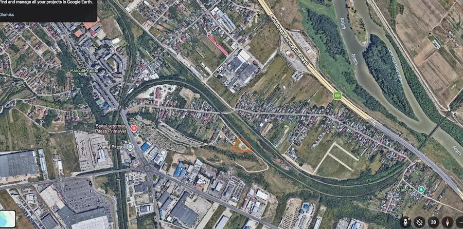 Teren de 400 mp, în Prundu