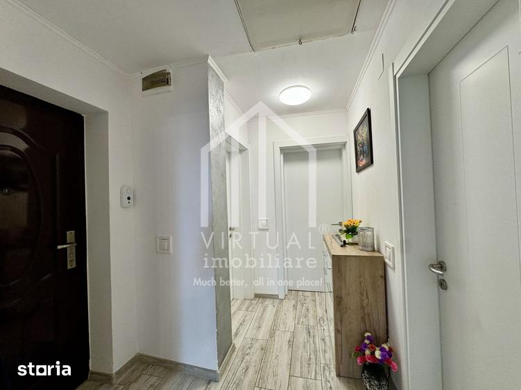 Apartamet cu 3 camere, 61mp utili+2 balcoane, etaj 3, mobilat Selimbar - 13