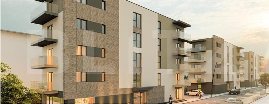 Apartament 2 camere, 44.57 mp finisat nou etaj intermediar, garaj, zona Cetatii - 3