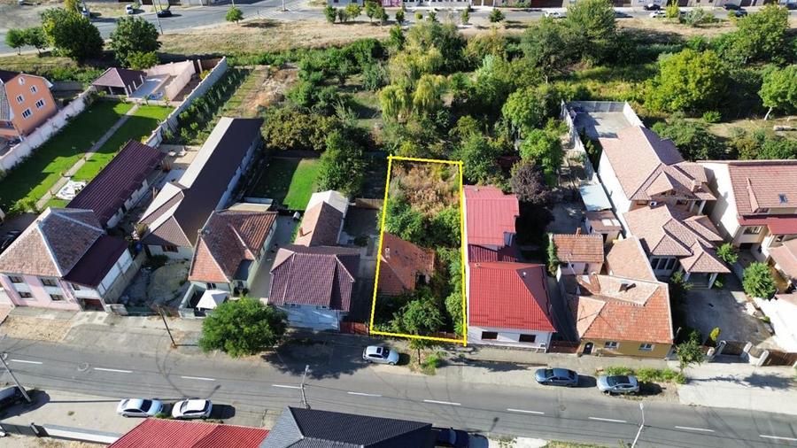 Teren Construcții intravilan de 460 mp, în Pârneava