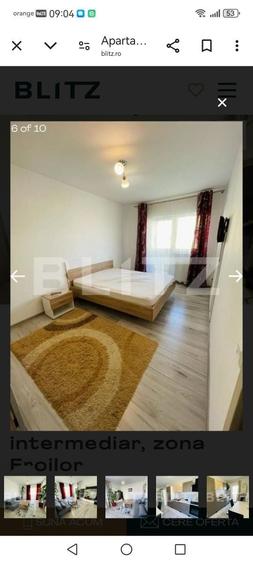 Apartament cu 2 camere decomandat în Central