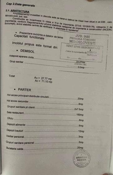 Casă cu 6 camere cu Teren 1680 Mp în Miroslovești