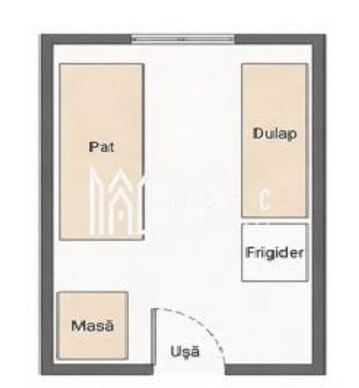 Garsonieră nedecomandată în Sud