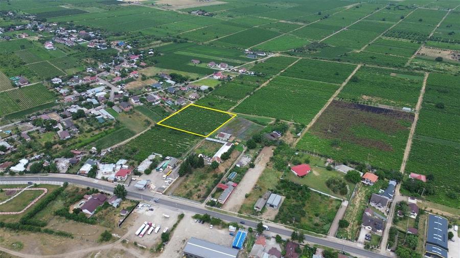 Teren agricol extravilan de 7425 mp, în Central