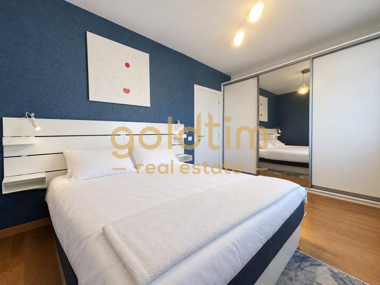 Apartament cu 3 camere semidecomandat, mobilat în Băneasa