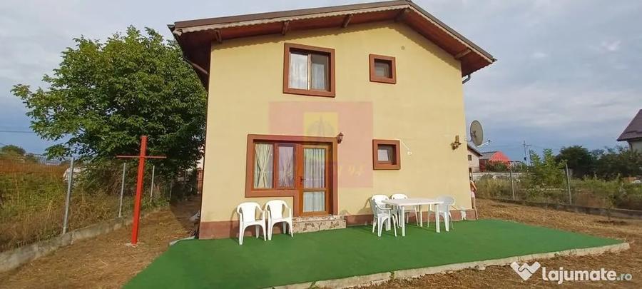Casa 2022, P+M, 4 camere, 2 bai, curte 500 mp, Sabareni - 1