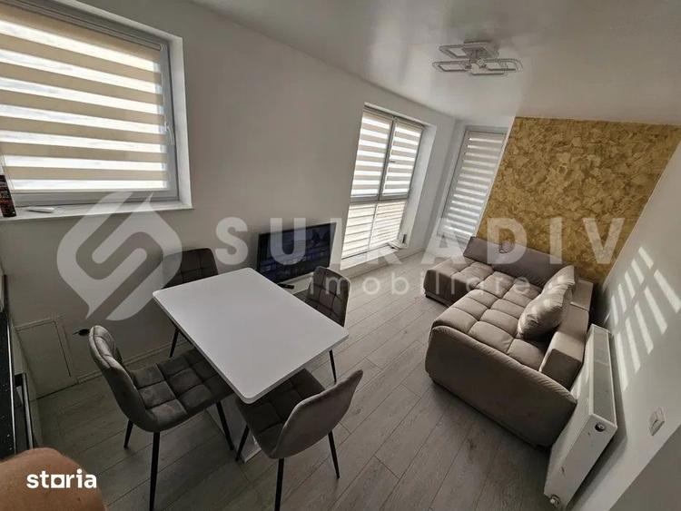 Apartament cu 2 camere semidecomandat în Central
