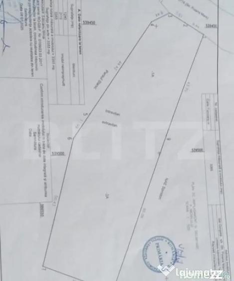 Teren de 3355 mp, în Central