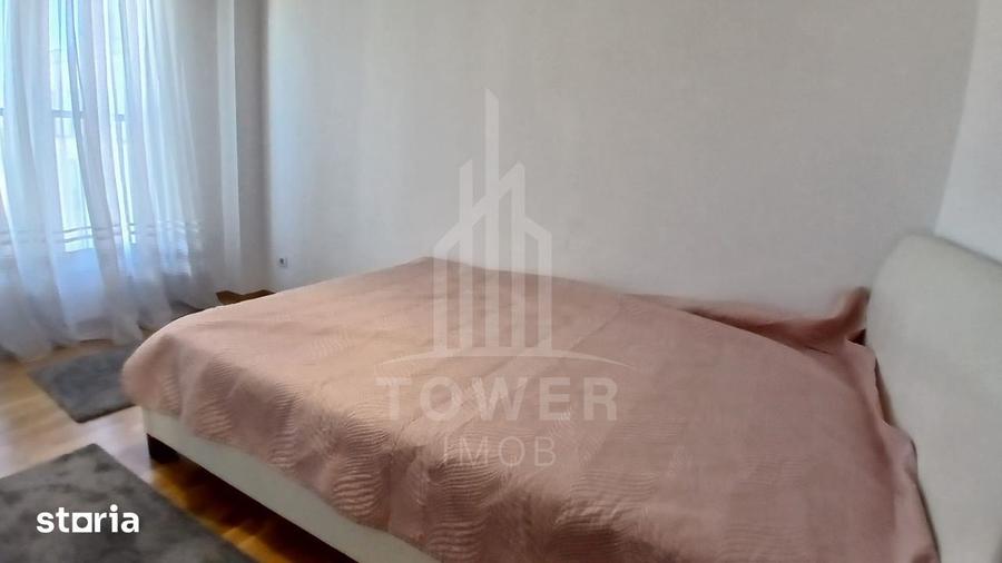 Apartament cu 3 camere, mobilat în Central