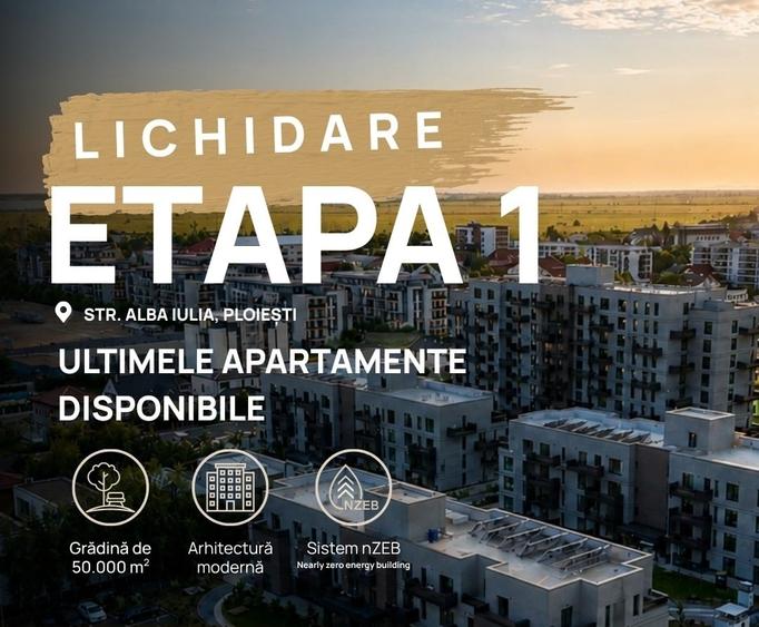 Apartament cu 3 camere decomandat în Albert