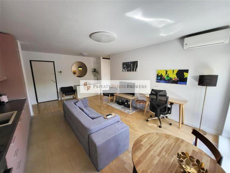 Apartament cu 2 camere semidecomandat, mobilat în Domenii