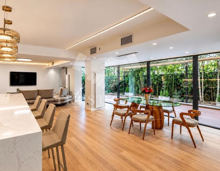 Apartament cu 4 camere decomandat, mobilat în Herăstrău
