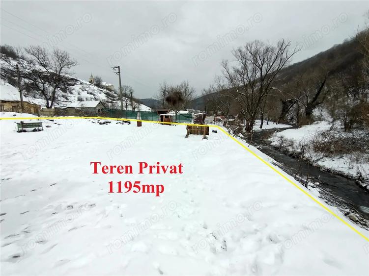Teren de 1195 mp, în Ciclova Română