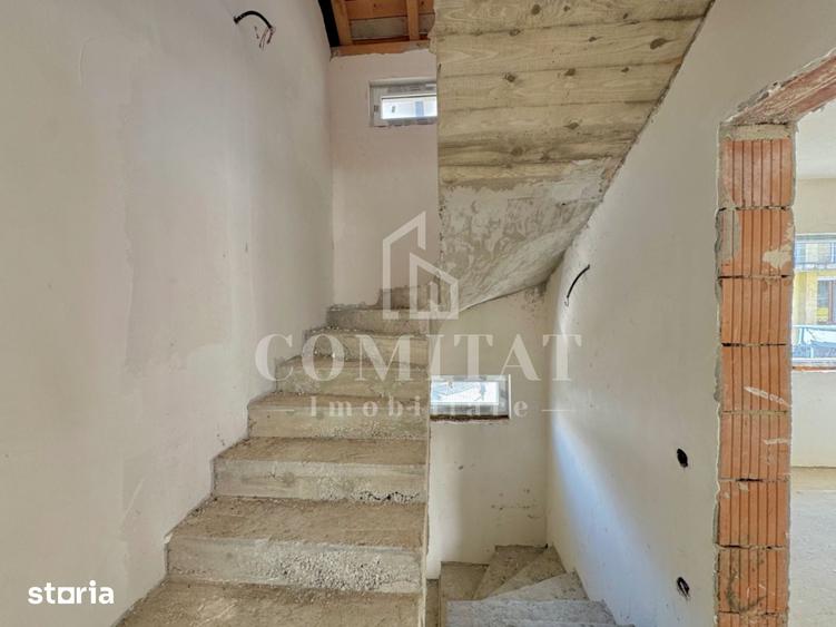 Casa de tip duplex | Stadiu semifinisat | 4 camere | Zona Campului - 6