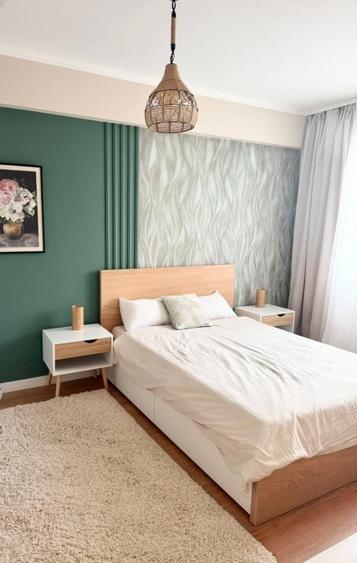 Apartament cu 2 camere semidecomandat, mobilat în Pipera