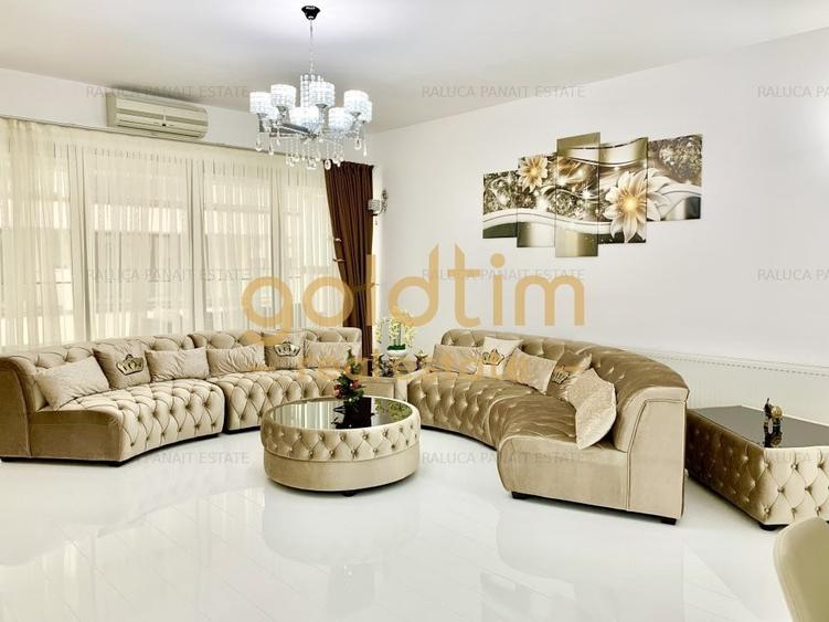 Apartament cu 3 camere semidecomandat, mobilat în Pipera