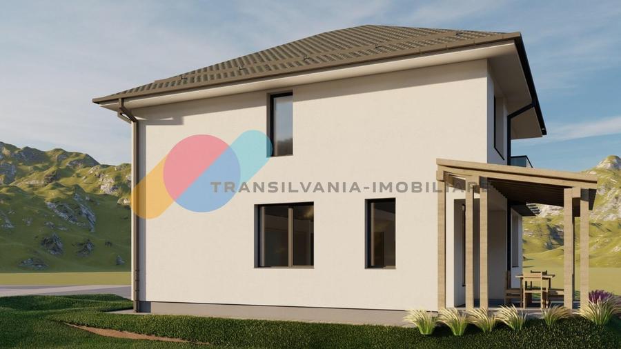 Casă individuală cu 4 camere cu Canalizare în Chinteni