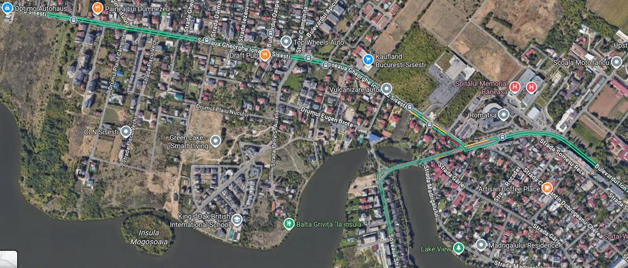 Teren Construcții intravilan de 5230 mp, în Sisești