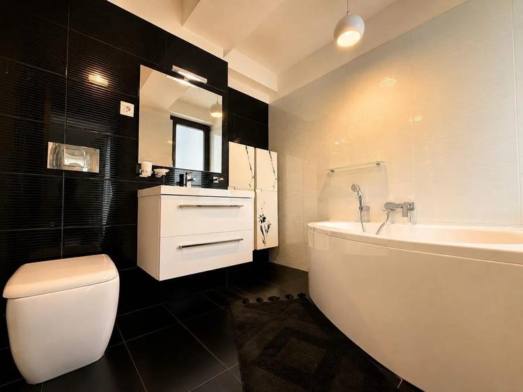 Apartament cu 3 camere nedecomandat, mobilat în Pipera