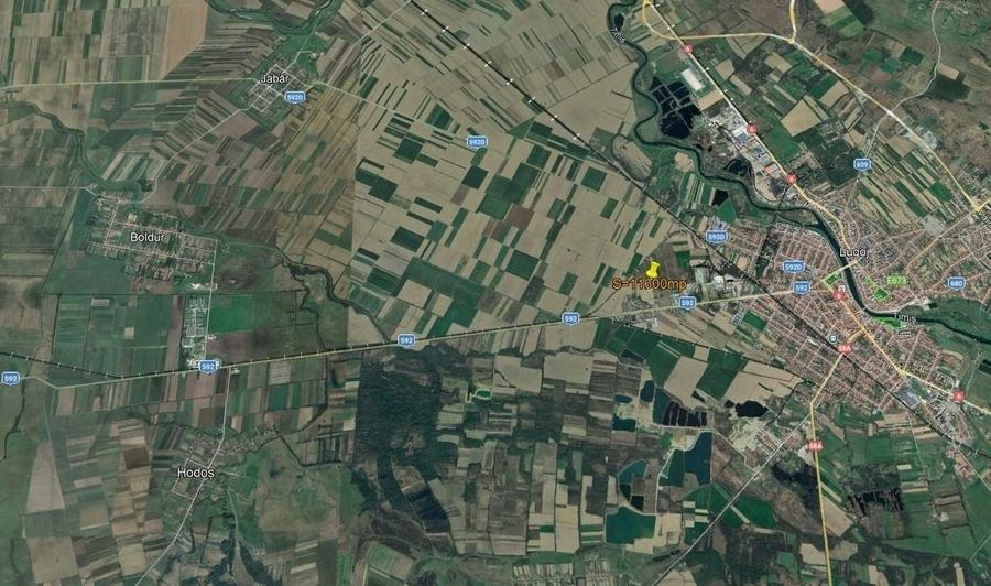 Teren Construcții intravilan de 11600 mp, în Periferie