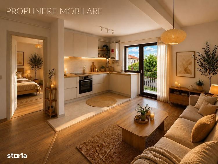 Apartament cu 2 camere decomandat în Lunca Cetățuii