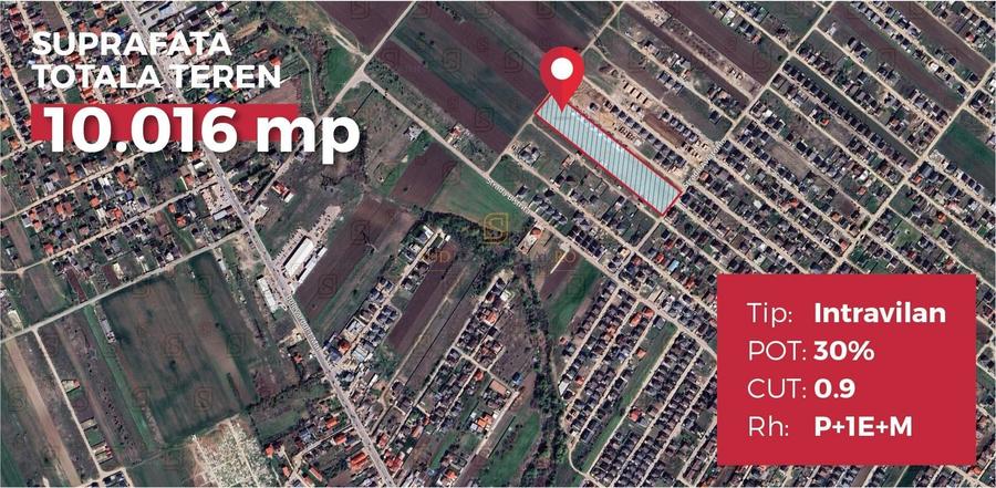 Teren de vanzare, investitie in Comuna Berceni, Str. Aviatorilor - 2