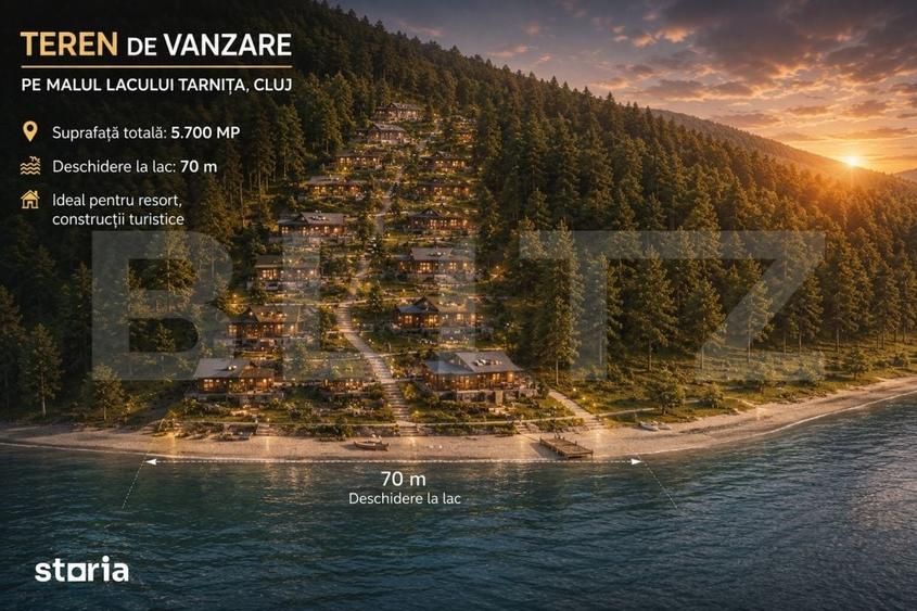 Teren de 5723 mp, în Căpușu Mare