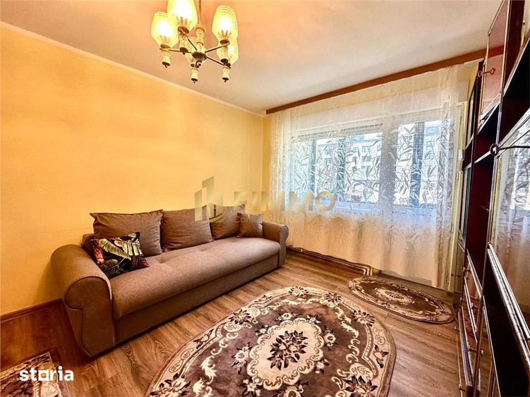 Apartament cu 2 camere semidecomandat, mobilat în Central